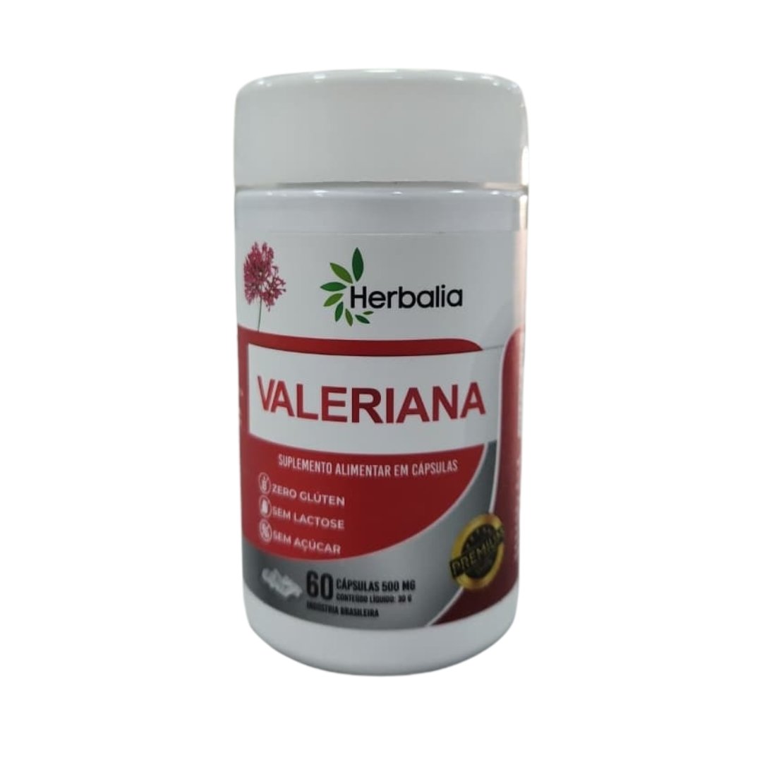 PRODUTOS SITE - 2026-07-21T094224.628 Valeriana – 60 Caps Herbalia - Imagem 1