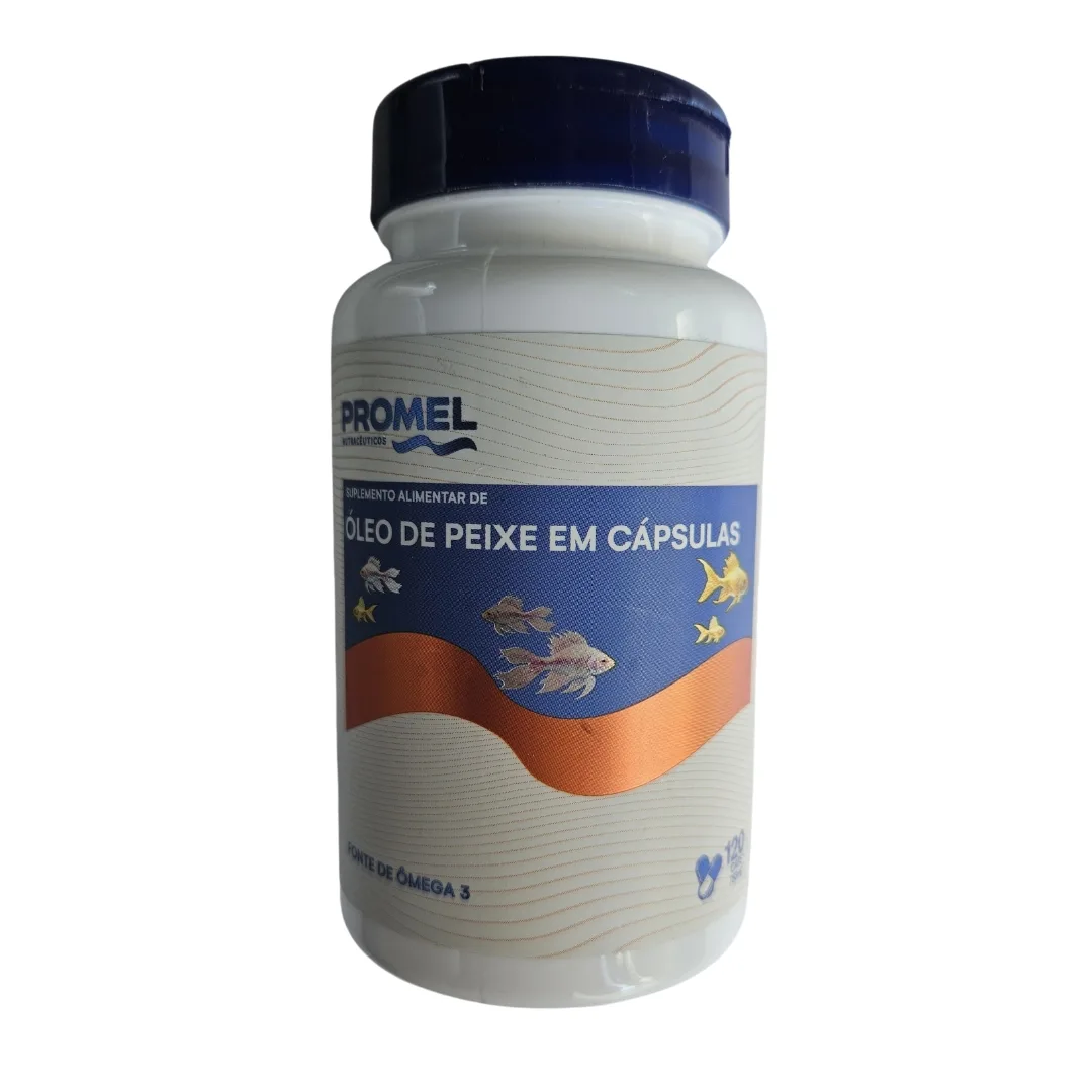 Óleo de Peixe 750mg – 120 Caps Promel - Imagem 1