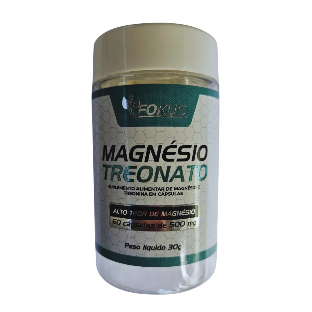 Magnésio Treonato – 60 Caps Fokus - Imagem 1