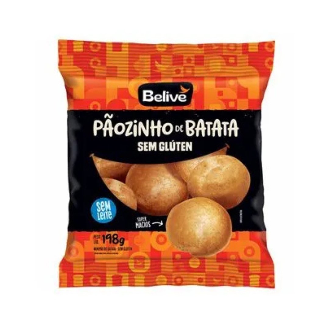 PRODUTOS SITE - 2026-07-16T125045.571 Pãozinho De Batata S/G Belive 198g - Imagem 1