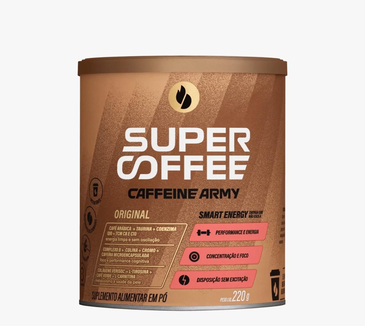 Version 1.0.0 Supercoffee Original 220g - Imagem 1