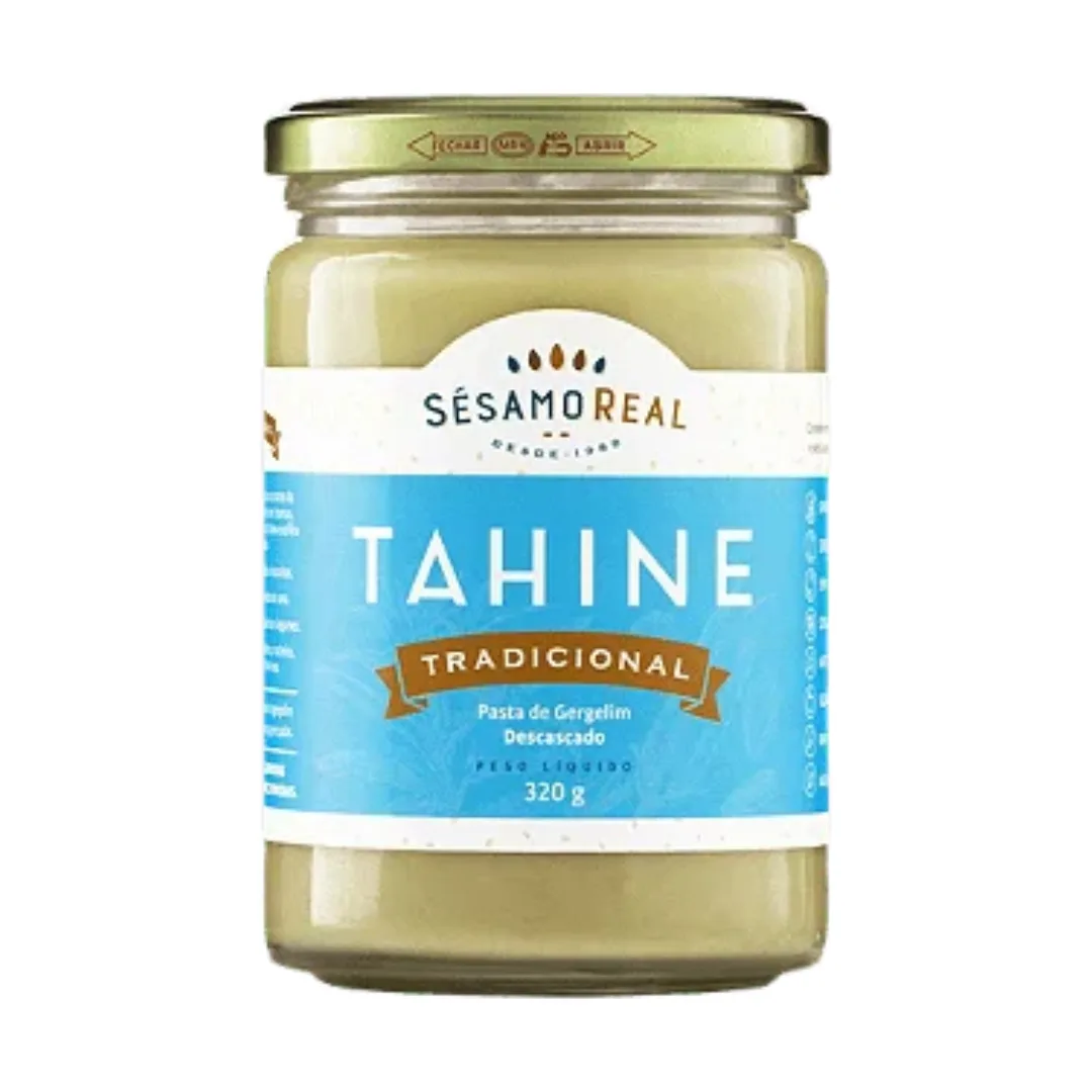 Tahine Tradicional 320g Sésamo Real - Imagem 1