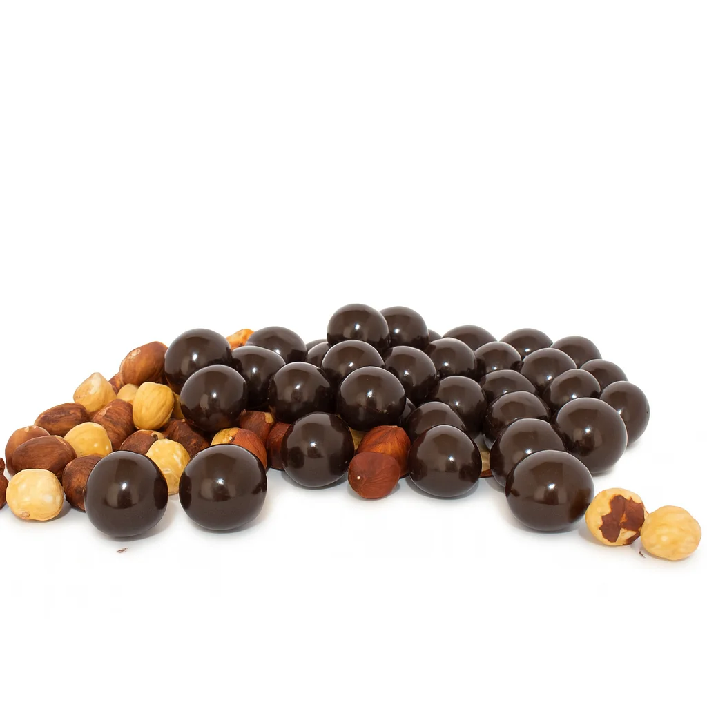 avela-drageada-em-chocolate-s7chklk4wr Avelãs Drageadas Chocolate 70% - 100g - Imagem 1