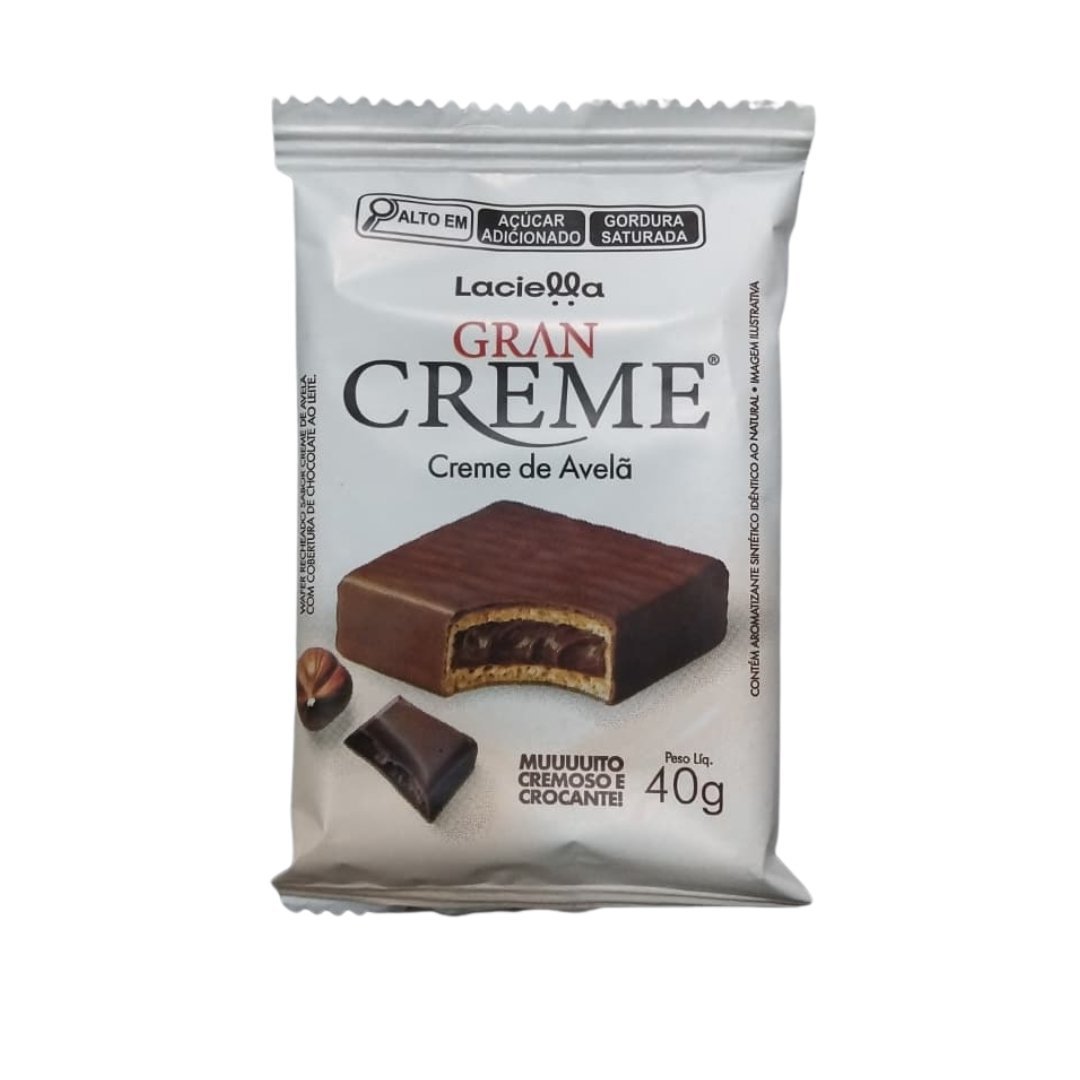 PRODUTOS SITE (49) Gran Creme Avelã 40g – Laciella - Imagem 1