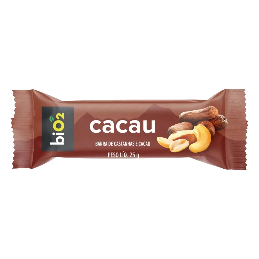 BIO2-BARRA-NV-CACAU-UN BIO2 Nuts Cacau 25g - Imagem 1