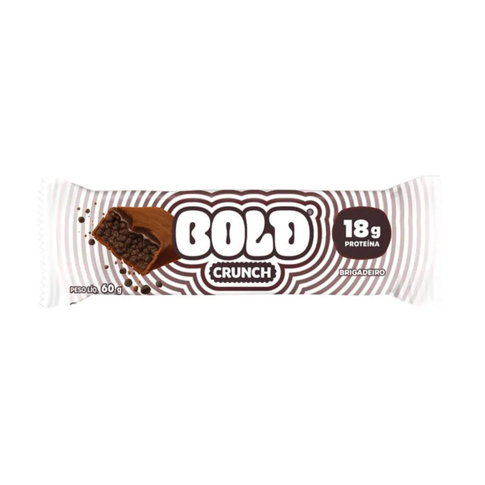 Barra-de-Proteina-BOLD-Crunch-Brigadeiro-60g-Bold-Snacks-ProEmbImagem-9893 Bold Crunch Brigadeiro 60g - Imagem 1