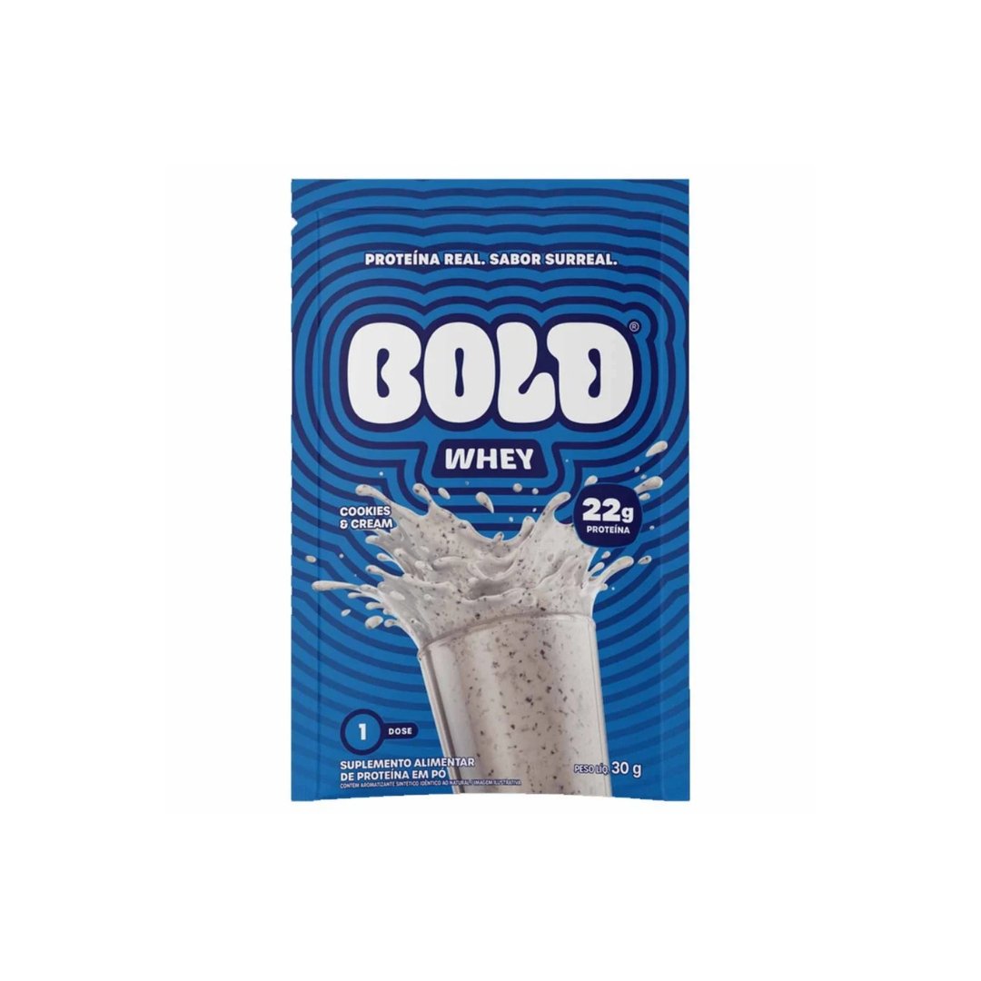 PRODUTOS SITE (26) Bold Whey Cookies & Cream 30g - Imagem 1