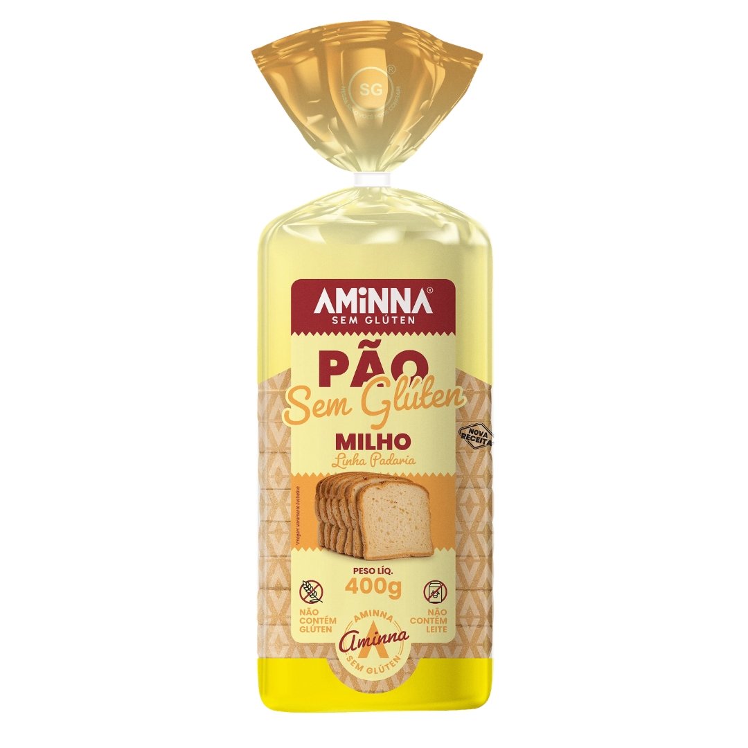 Pão de Milho S/G 400g Aminna