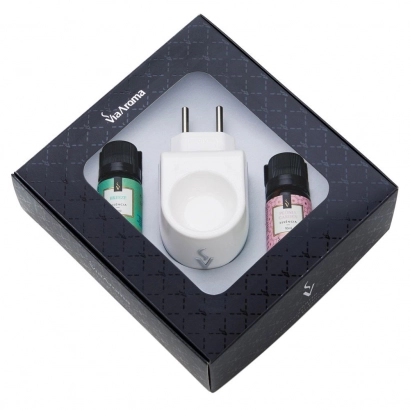 Kit Presente Aromatizador Standard Via Aroma Breeze e Peônia Garden