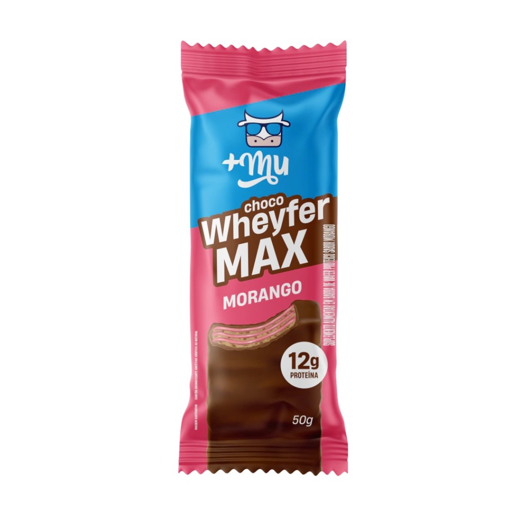 PRODUTOS SITE - 2026-07-17T134232.711 Choco Wheyfer Max Morango 50g - Imagem 1