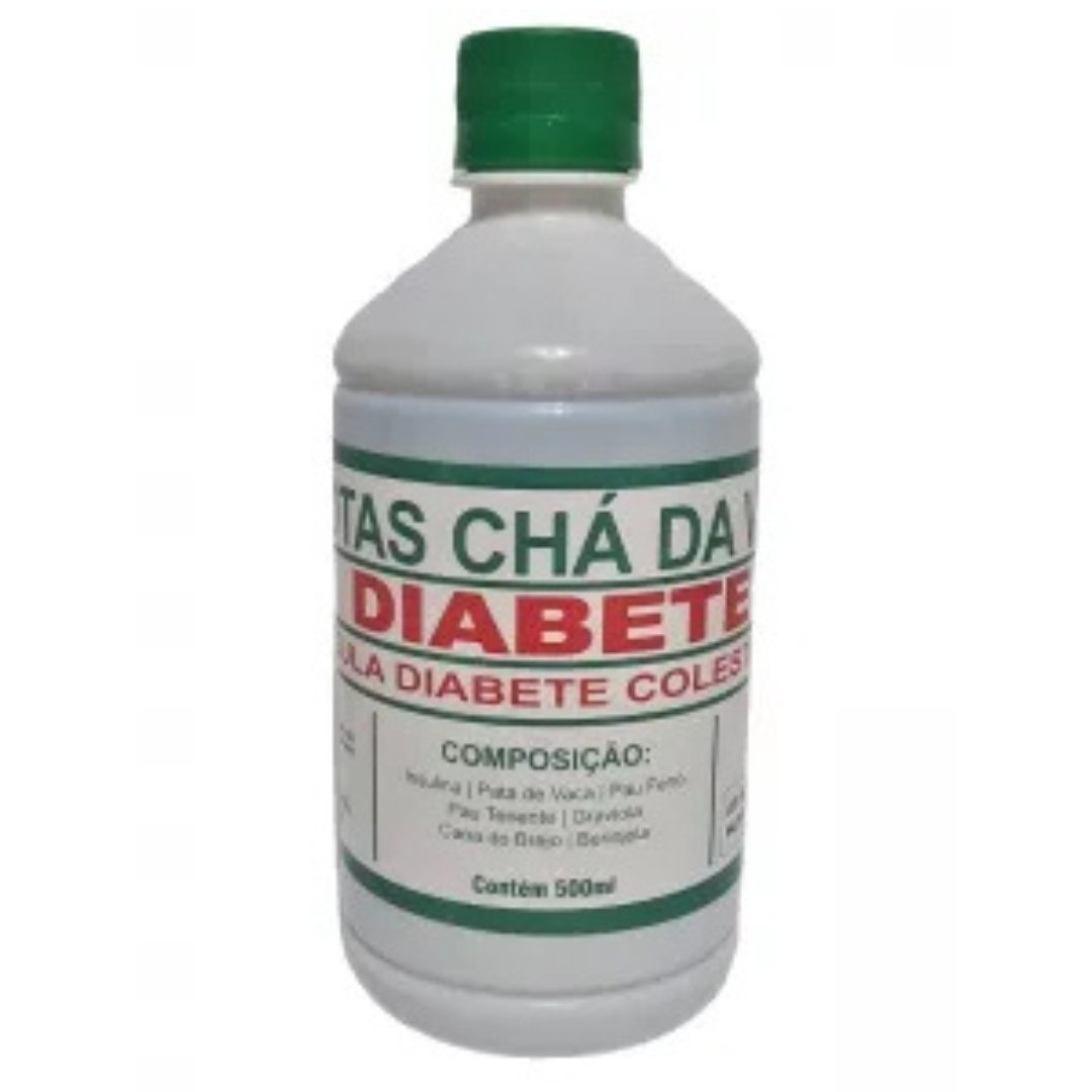 PRODUTOS SITE (47) Chá da Vida Diabetes Garrafa 500ml - Imagem 1