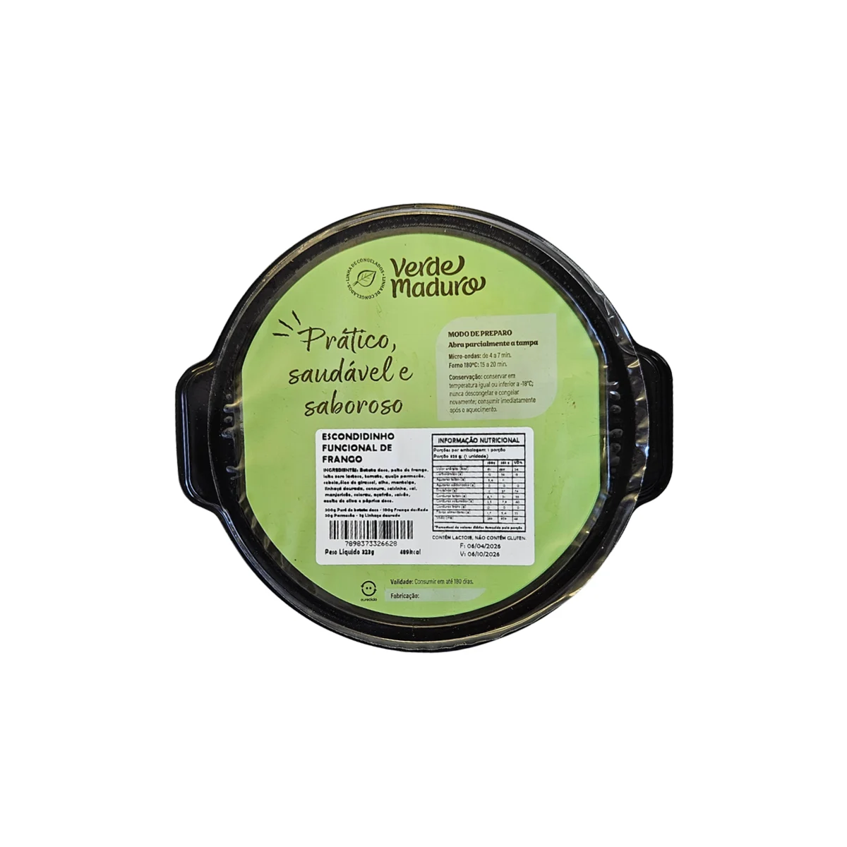 l-efca475766d2461f883465517276b82b Escondidinho Funcional de Frango Verde Maduro 323G - Imagem 1